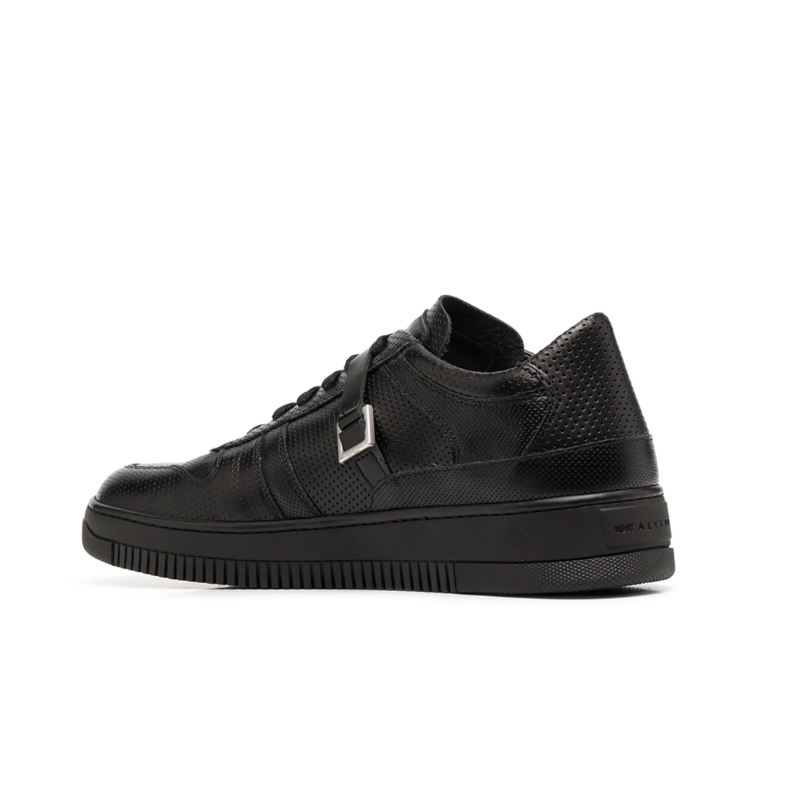 Unisex | 1017 ALYX 9SM Rollercoaster Buckle Leather Sneaker Black