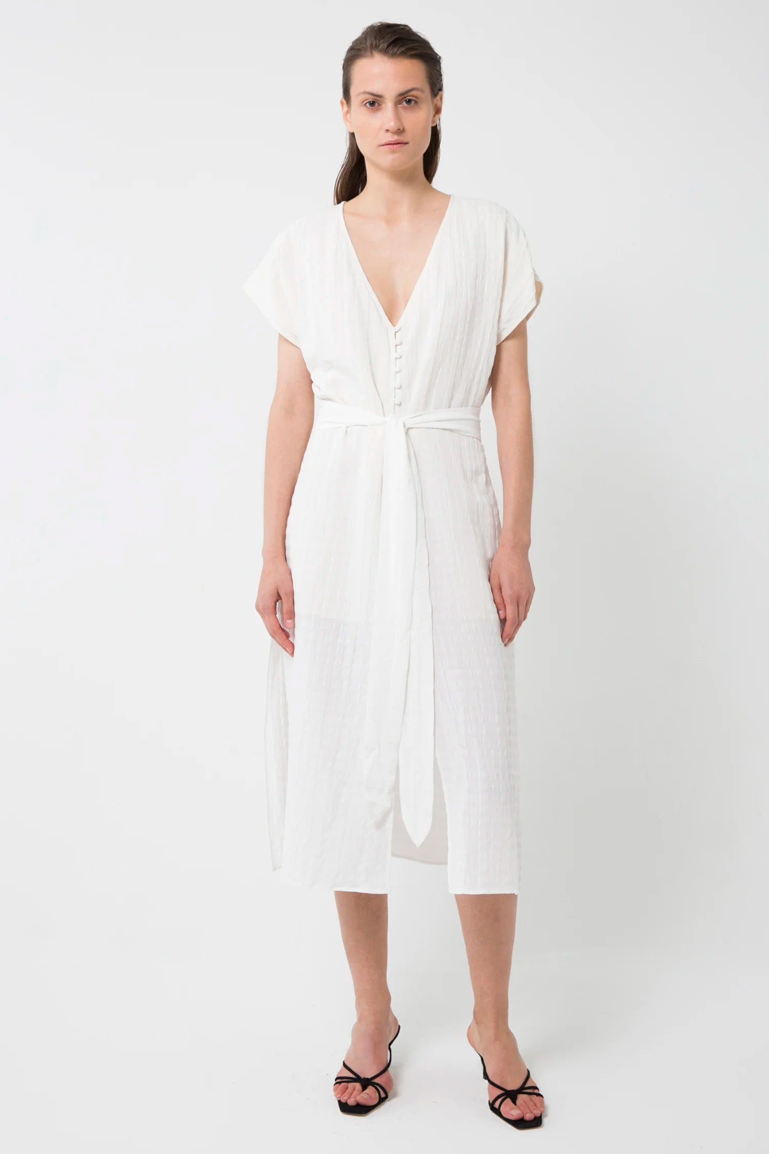 Third Form Day Break Tie Front Dress