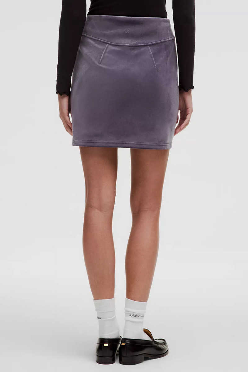 Lululemon Scuba HR Mini Skirt *Velvet NFAL