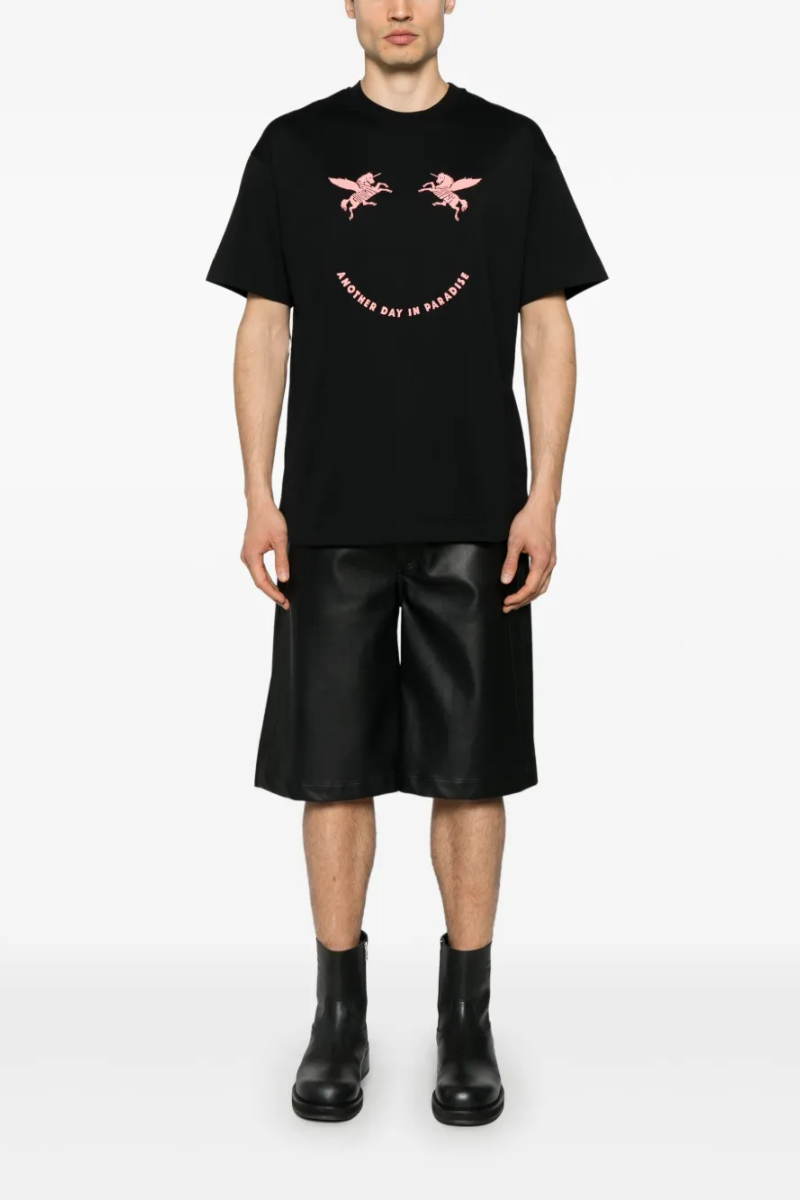 Givenchy Unicorns Embroidered Cotton T-Shirt