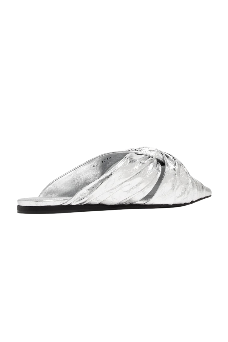 Givenchy Twist Mule_Silvery