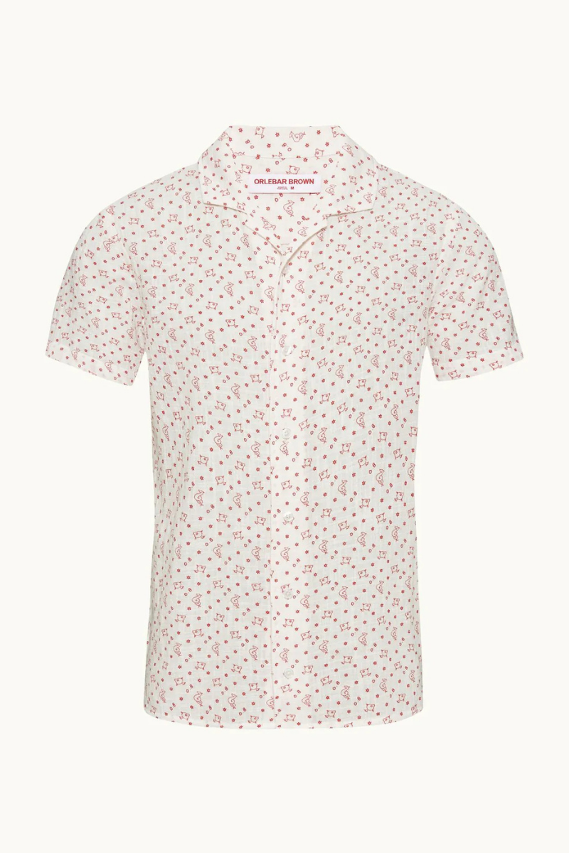 Orlebar Brown HIBBERT WAVEBORN-279666-WHITE SAND