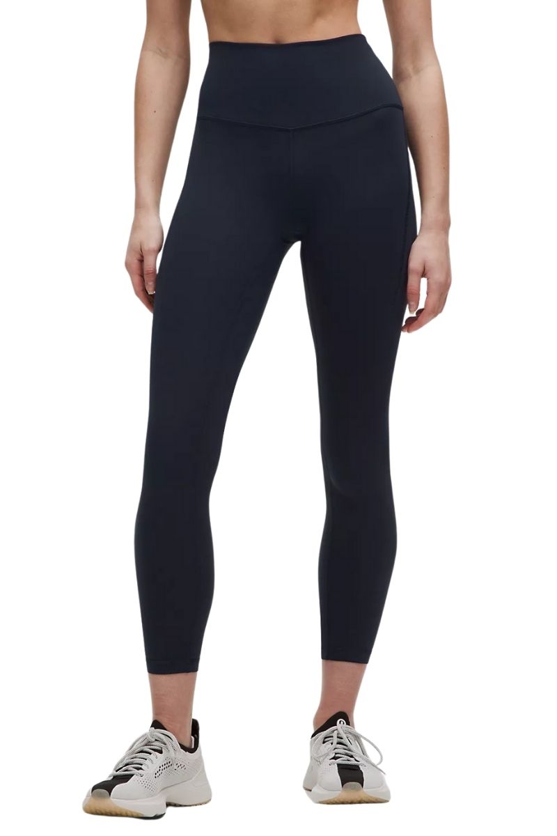 Lululemon Wunder Train High-Rise Tight 25"*Pockets In True Navy