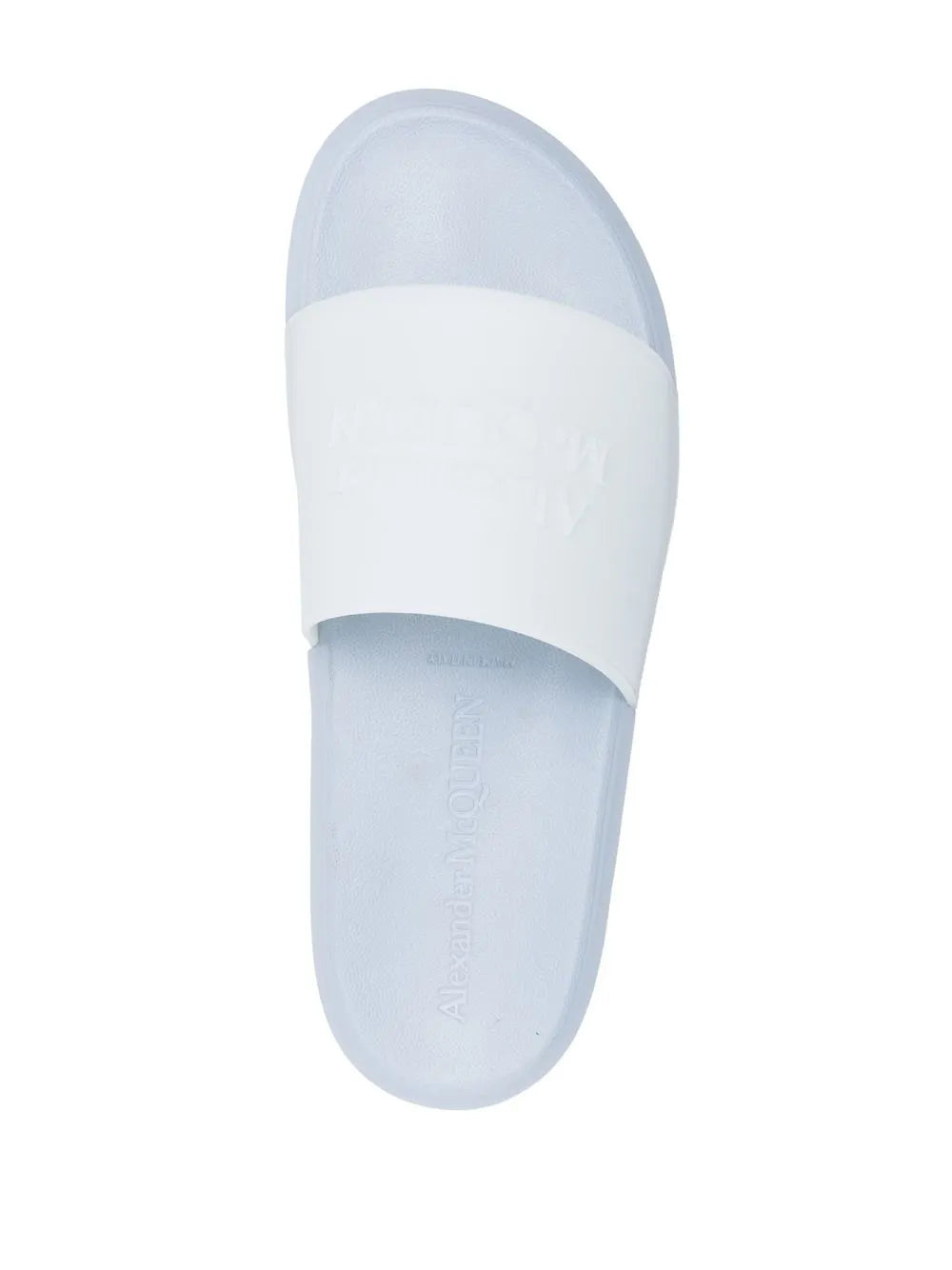 Alexander Mcqueen Wmns Logo Slides 'White Mix'