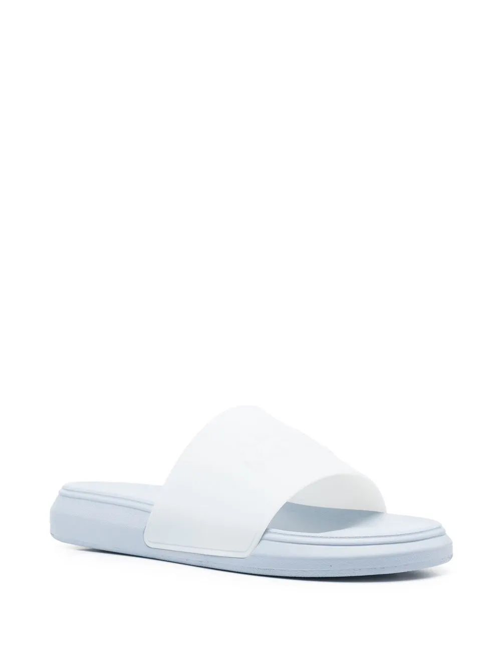 Alexander Mcqueen Wmns Logo Slides 'White Mix'