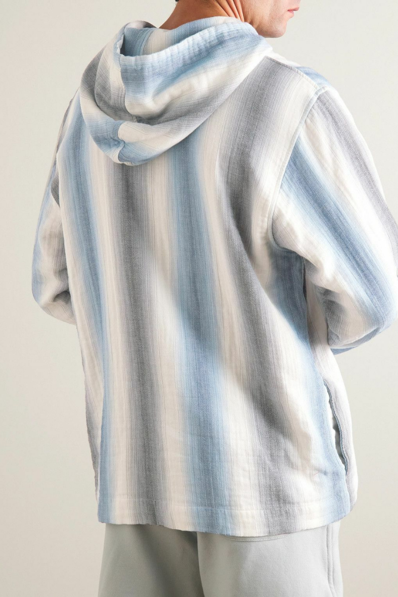 Orlebar Brown BENHAM OASIS STRIPE-277185-MATCHSTICK/BLUE DEPTHS