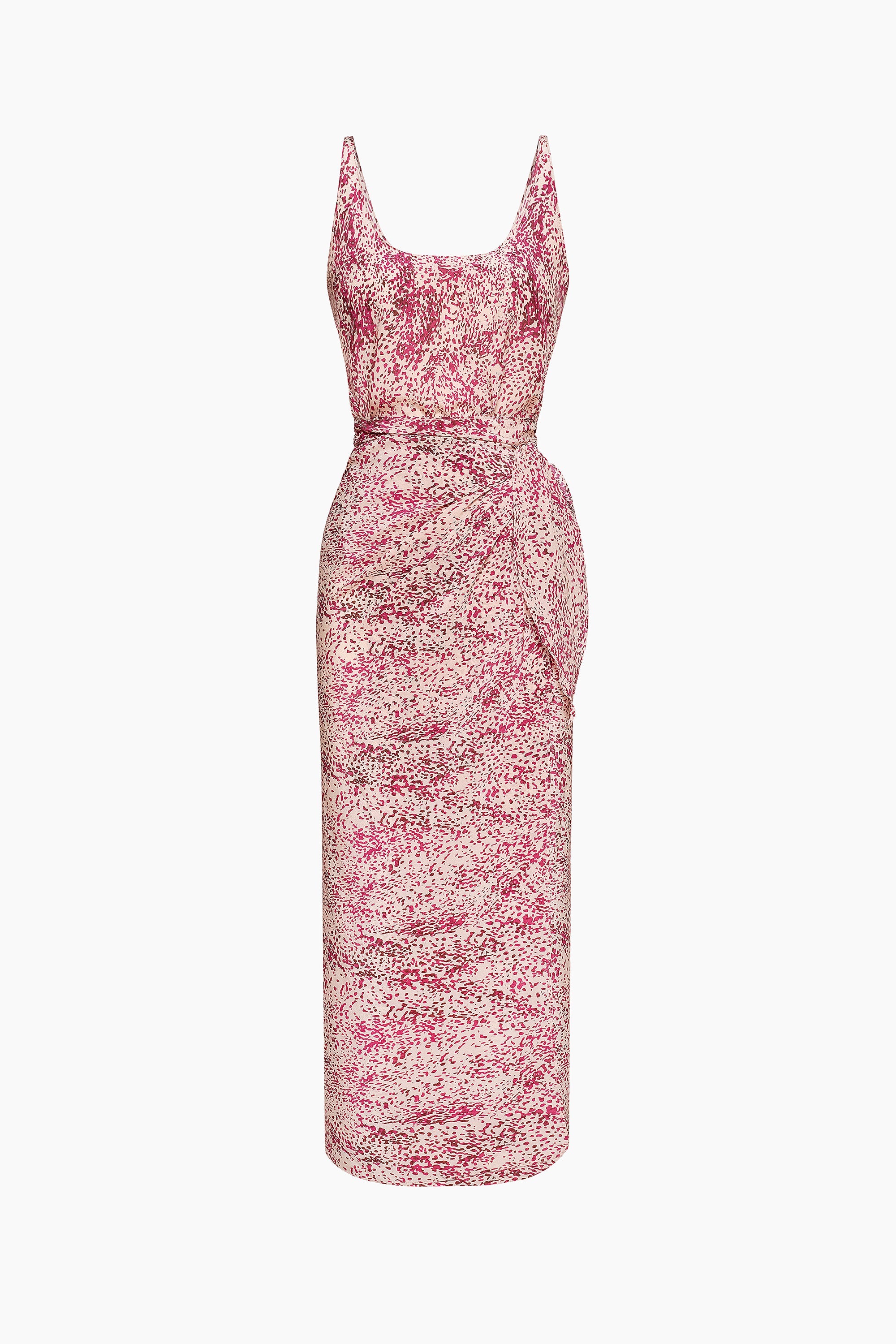 Solace Convertible Wrap Silk Dress - Du & Berry