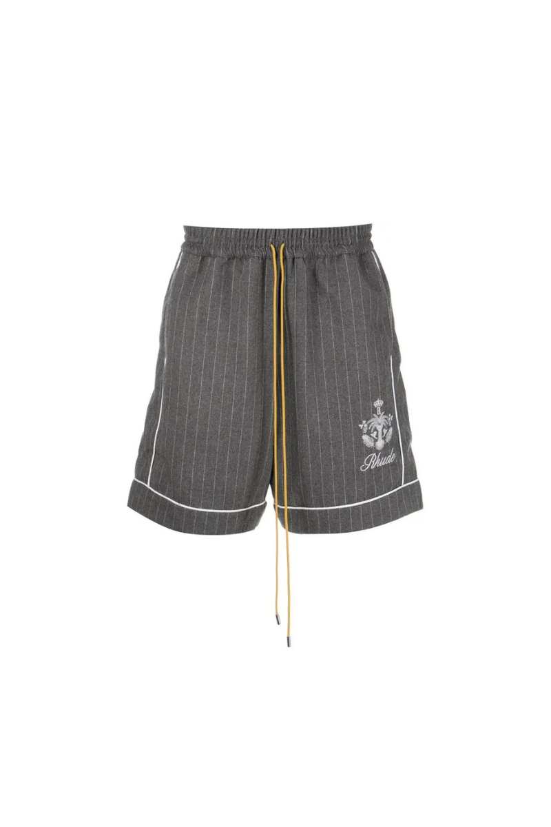 Rhude Striped Pajama Short 'Grey'
