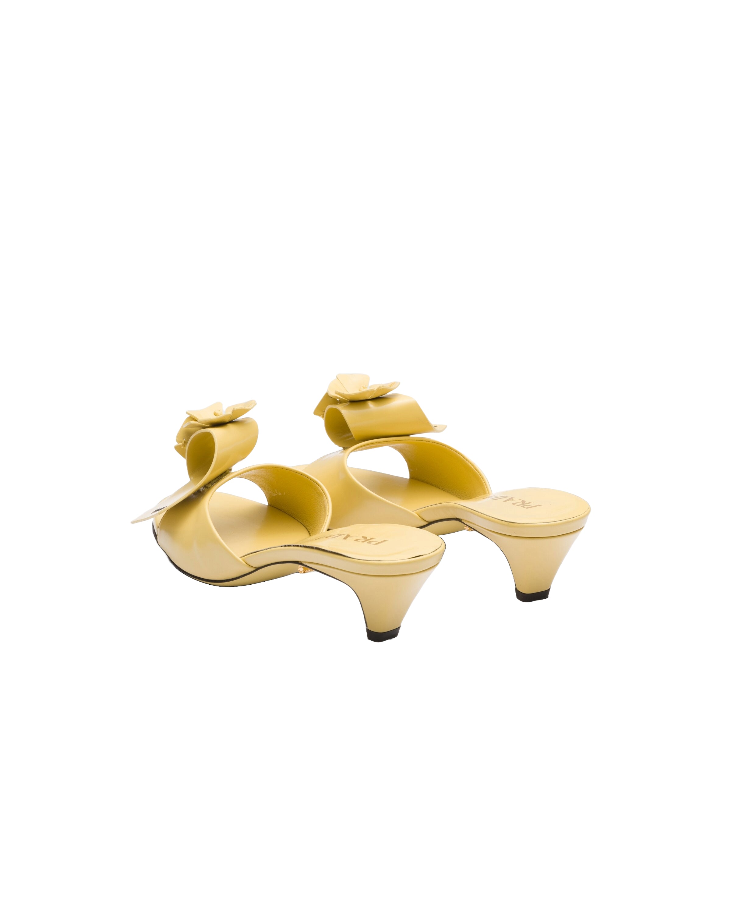 Prada Brushed Leather Sandals