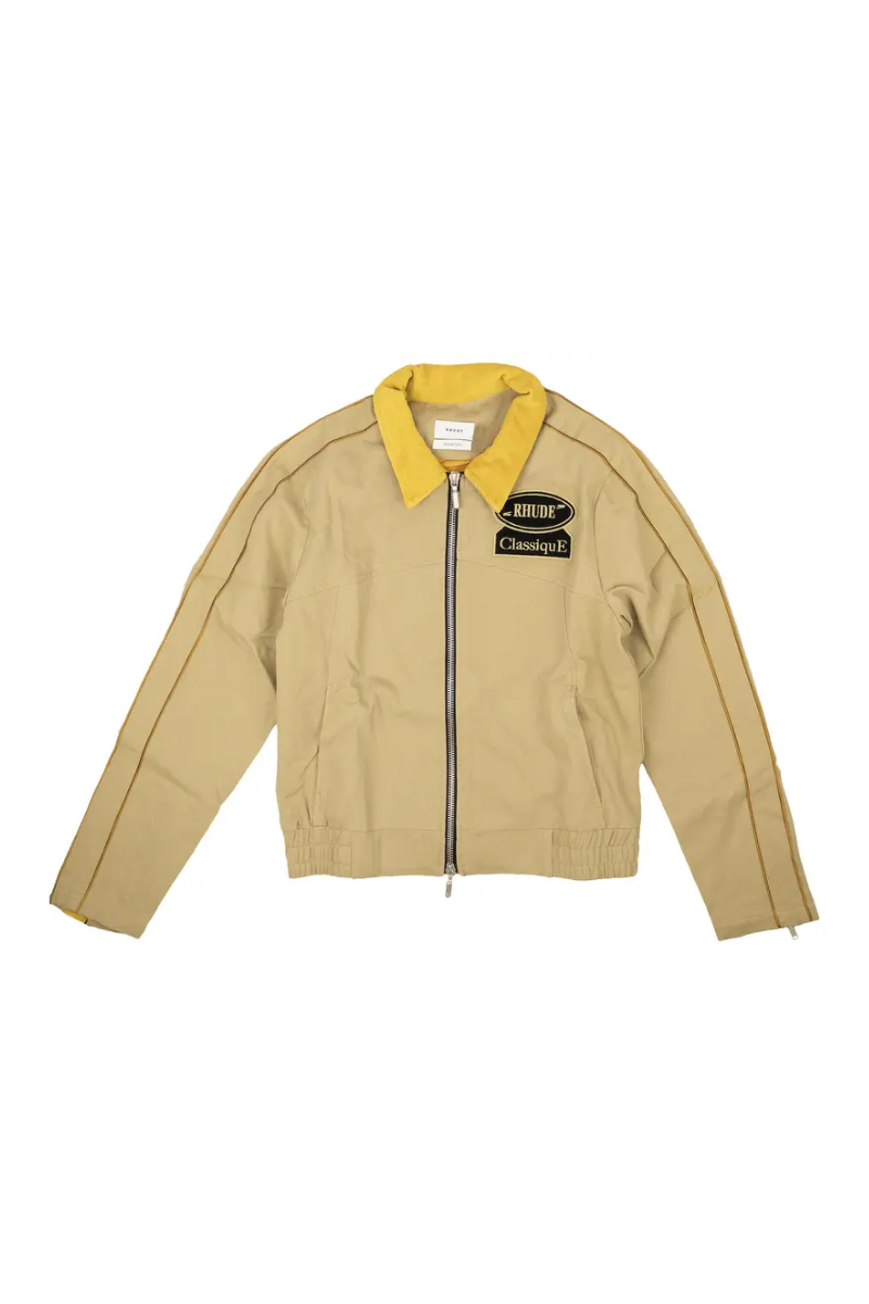 Rhude Blouson Jacket- Brown