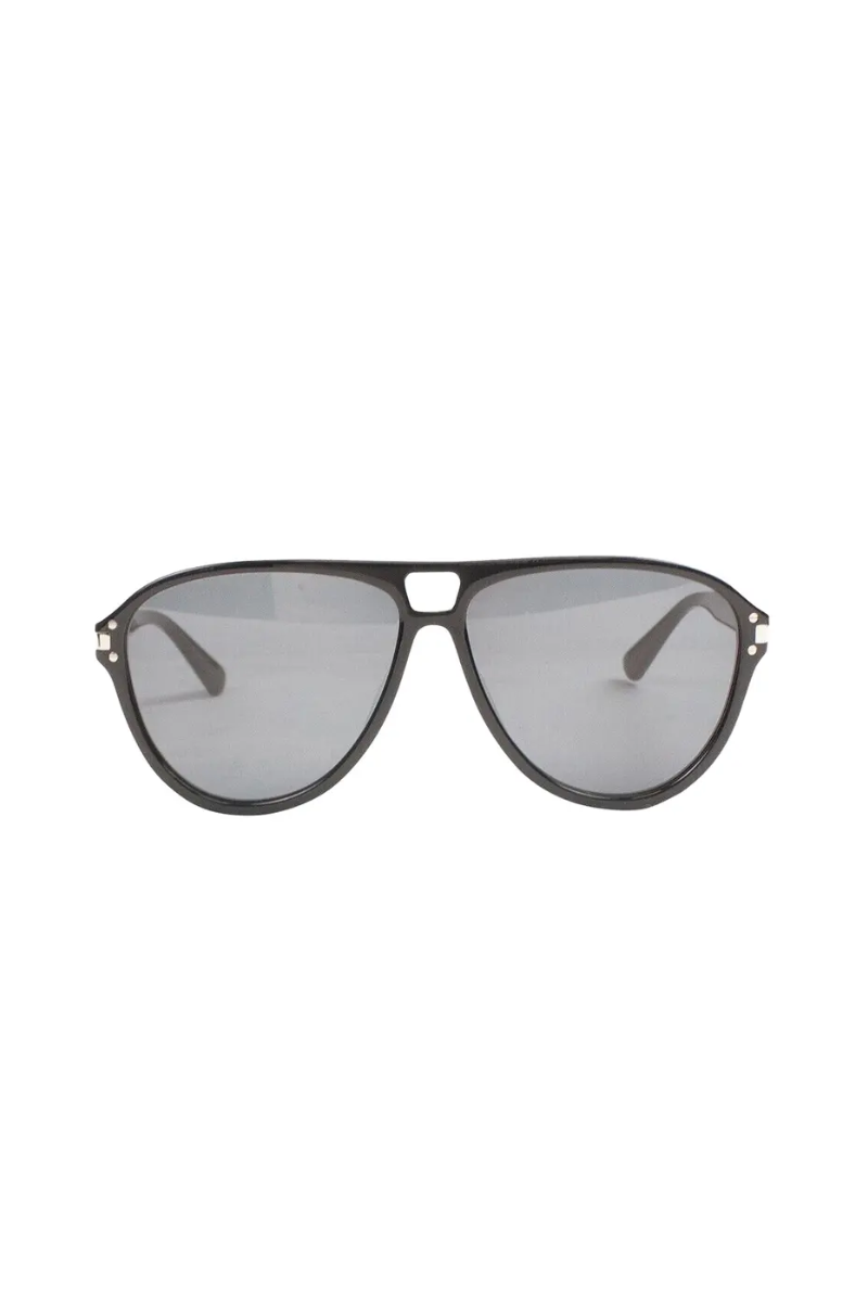 AMIRI Aviator Logo Sunglasses - Black XA41764ACBBS