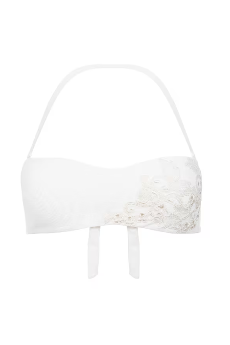 La Perla Embroidered Padded Swimsuit