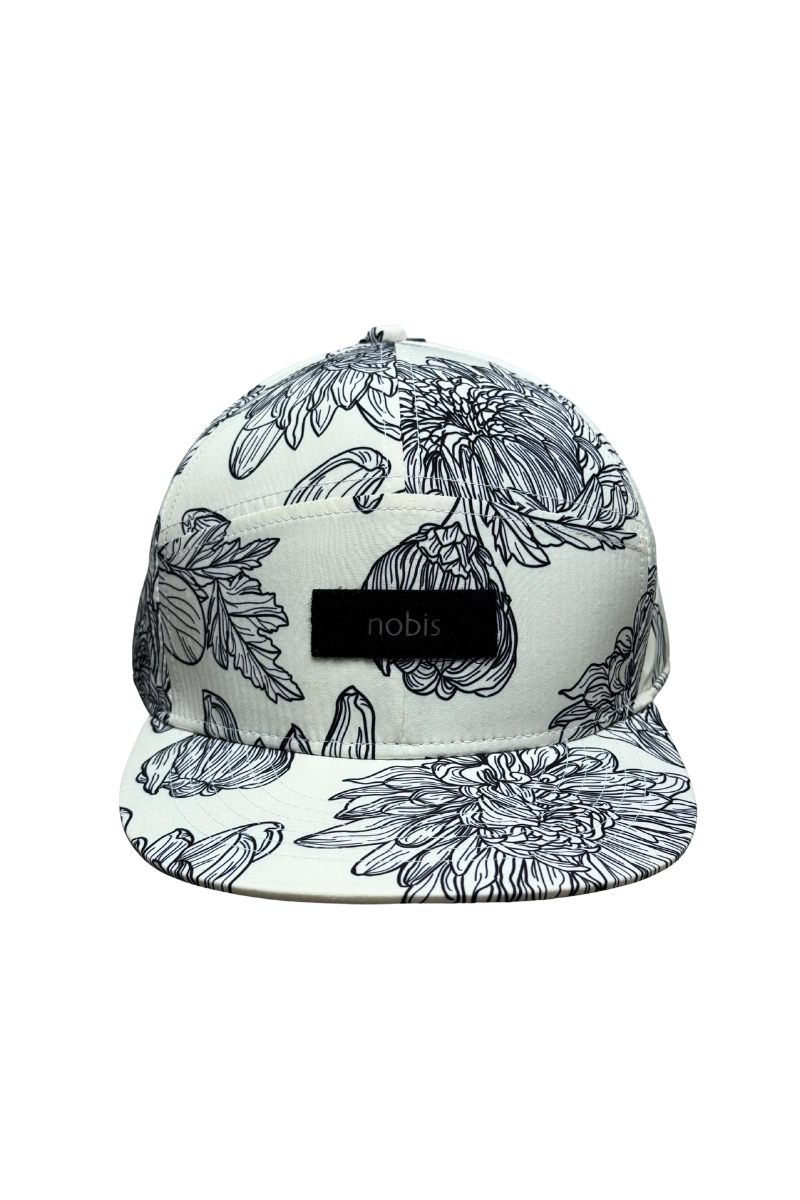 Nobis Baseball Cap- Black/White