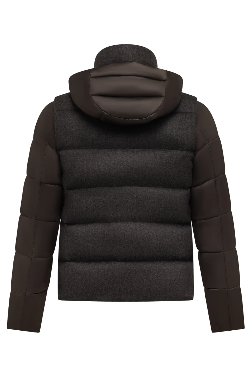 MooRER CASCIANO-FUR-OSL Down Jacket Militare