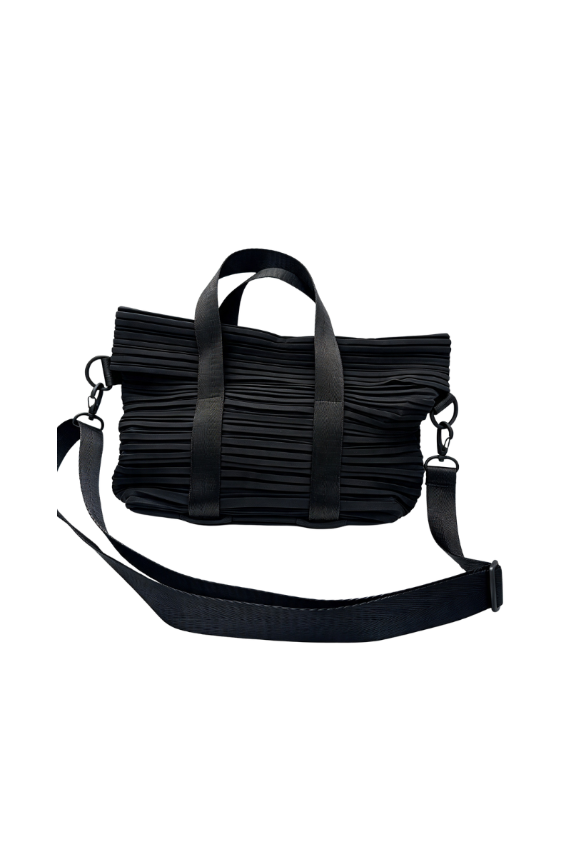Max Simple Slouchy Pleat Bag Black MSCY262061B