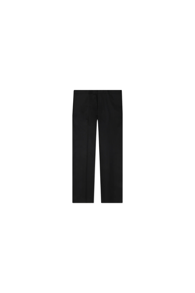 Givenchy No Side Seam Trousers - Black, cotton and polyester blend, straight leg, made in Italy.