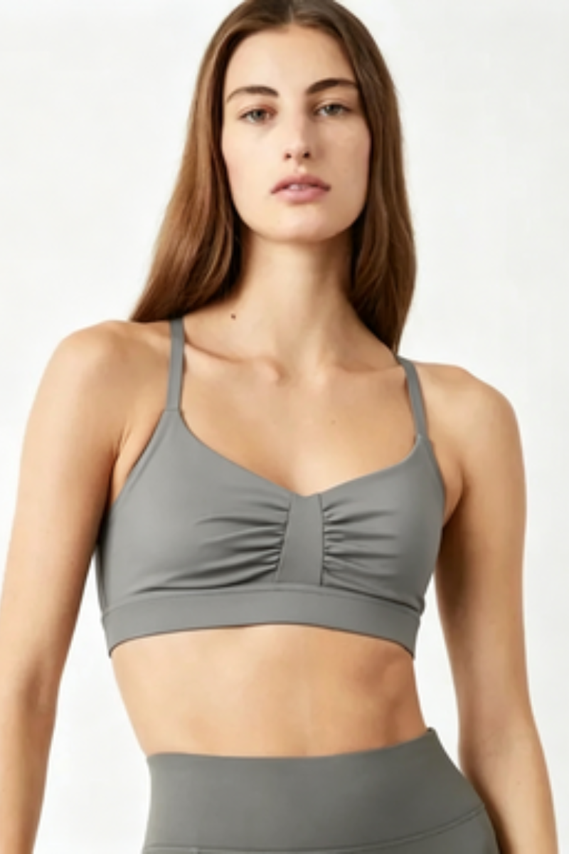 Bandier Strappy Low Impact Bra Pevler AA202108