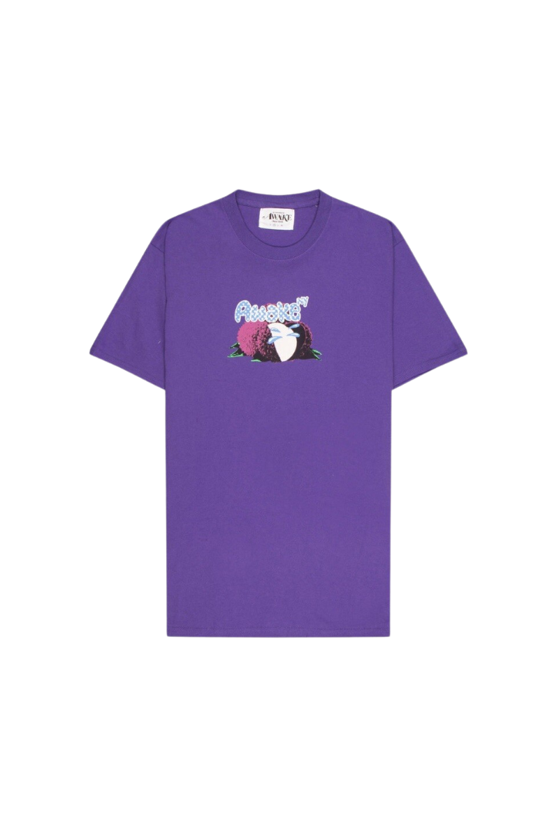 Awake NY Unisex Purple Lychee T-Shirt