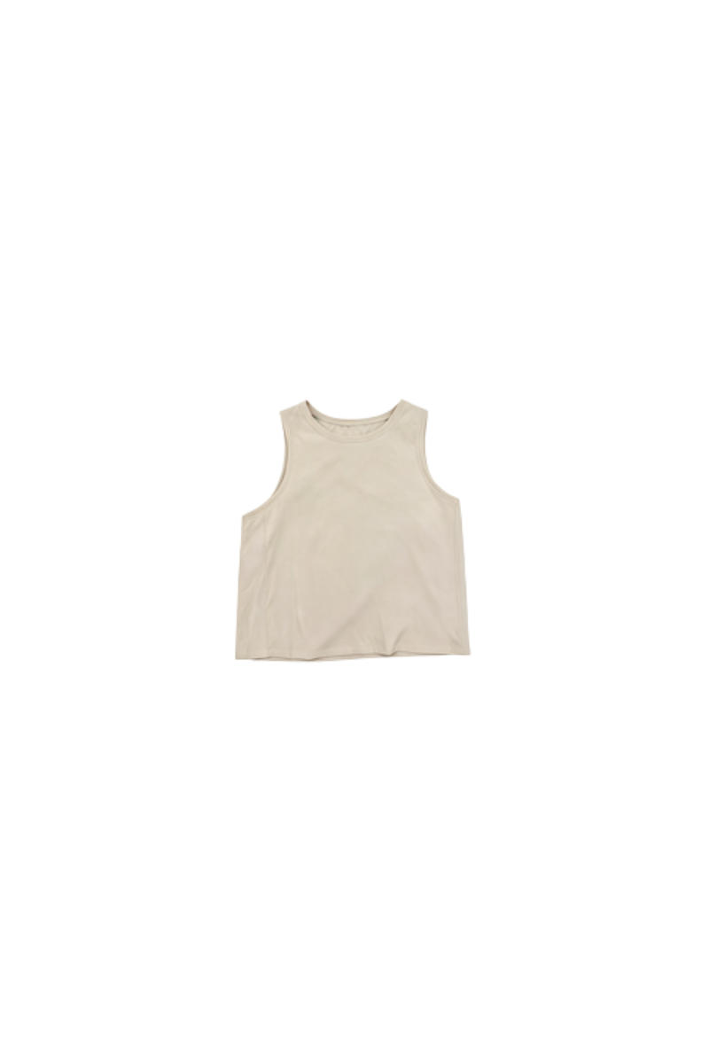 Bandier Rib Octave Tank Silver Cloud AA202137
