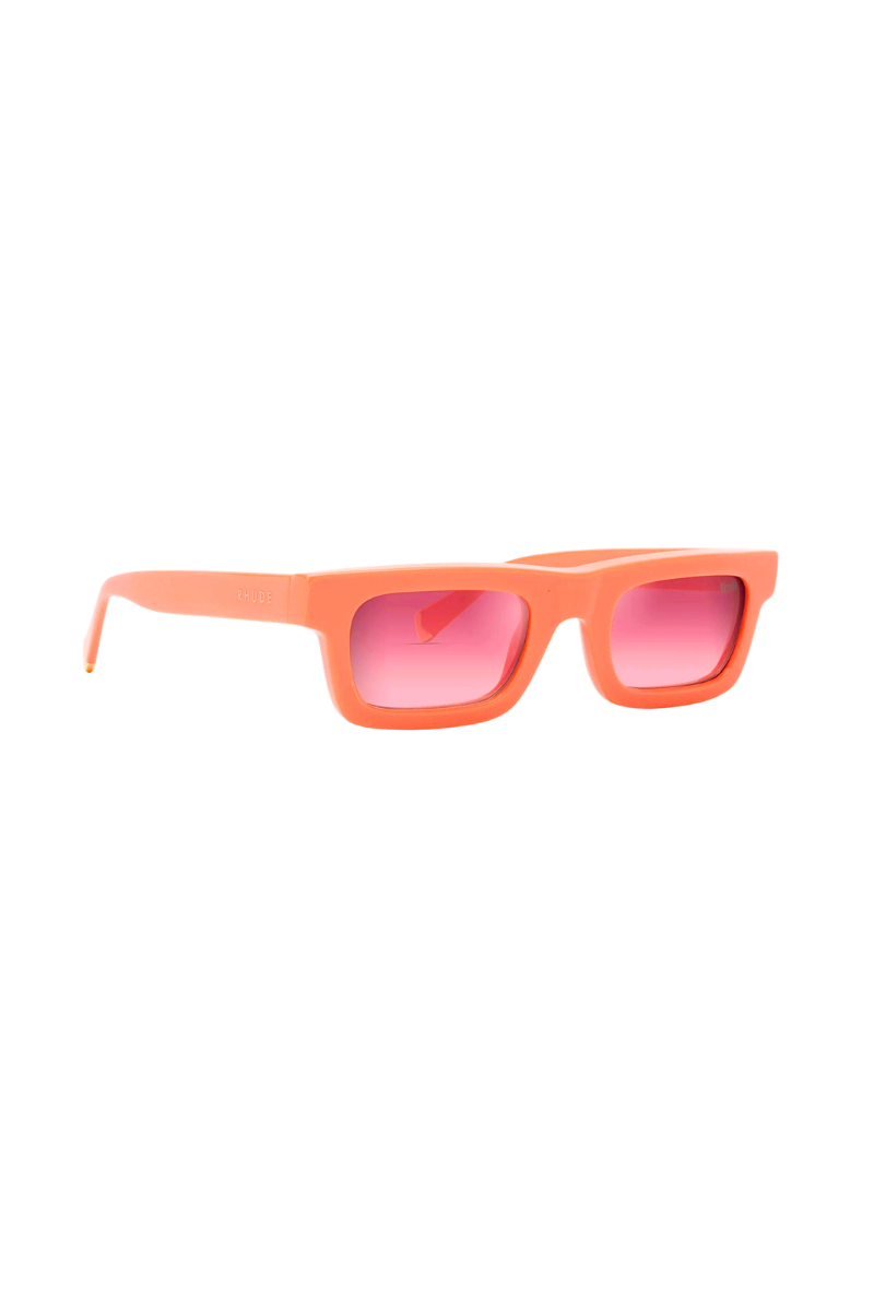 Rhude Sunglasses Lightning Frame Peach