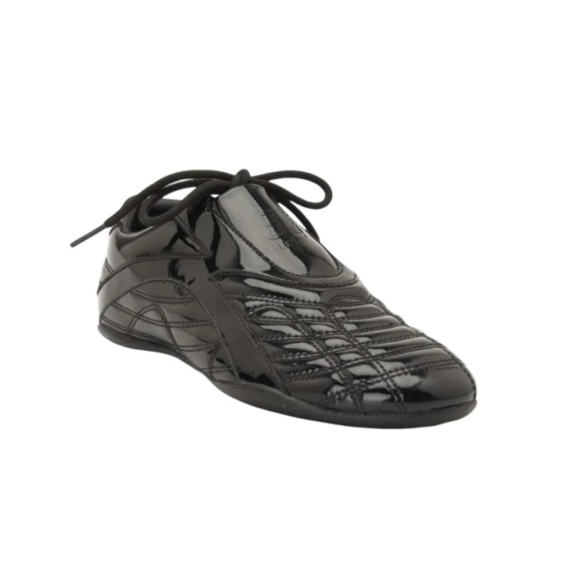 Womens | Balenciaga Zen Sneakers 'Shiny Patent Black Leather
