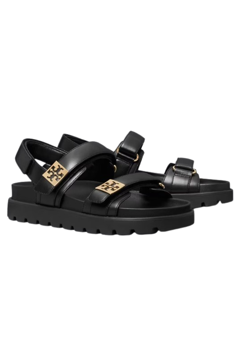 Tory Burch Mellow Sport Sandal Perfect Black/Gold 179591043