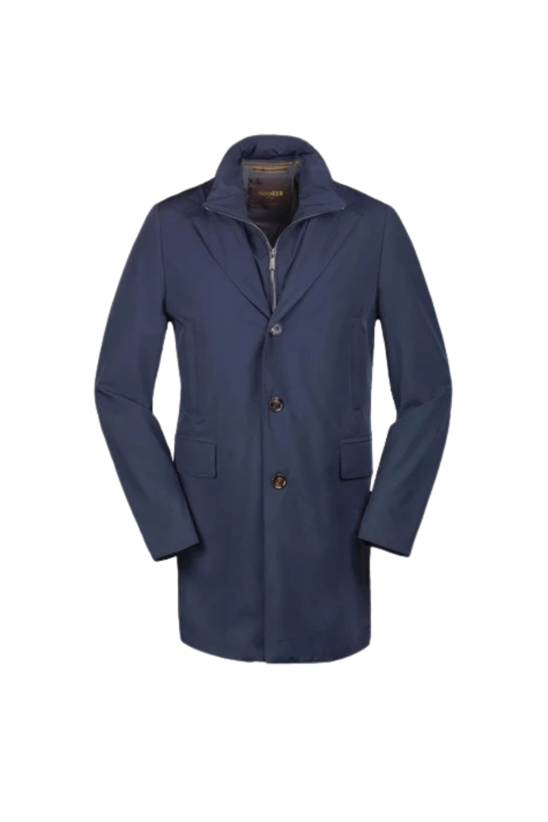 MooRER GIROLAMO-KN Outerwear Dark Blu