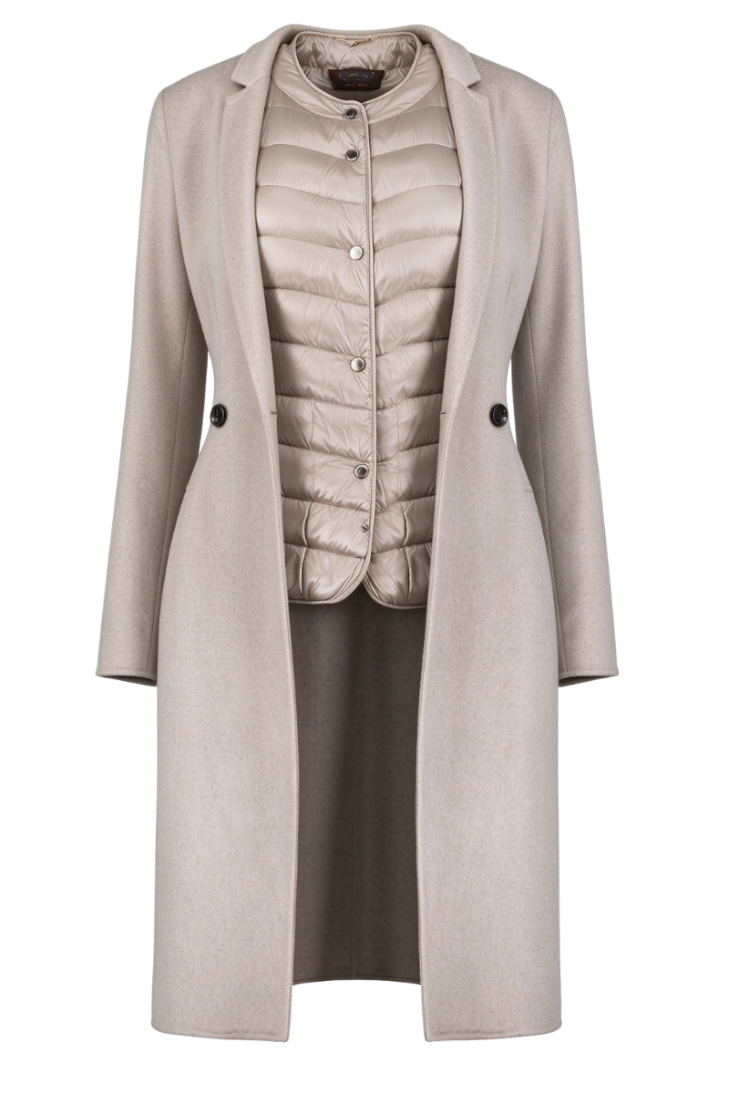 MooRER ARPACWR Coat Almond