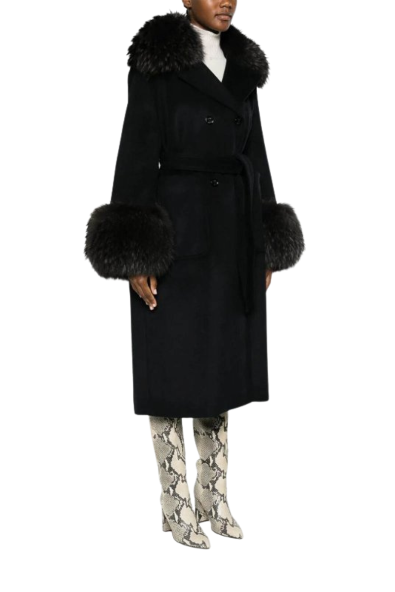 MooRER MALAIKAFURLE Outerwear Navyblu