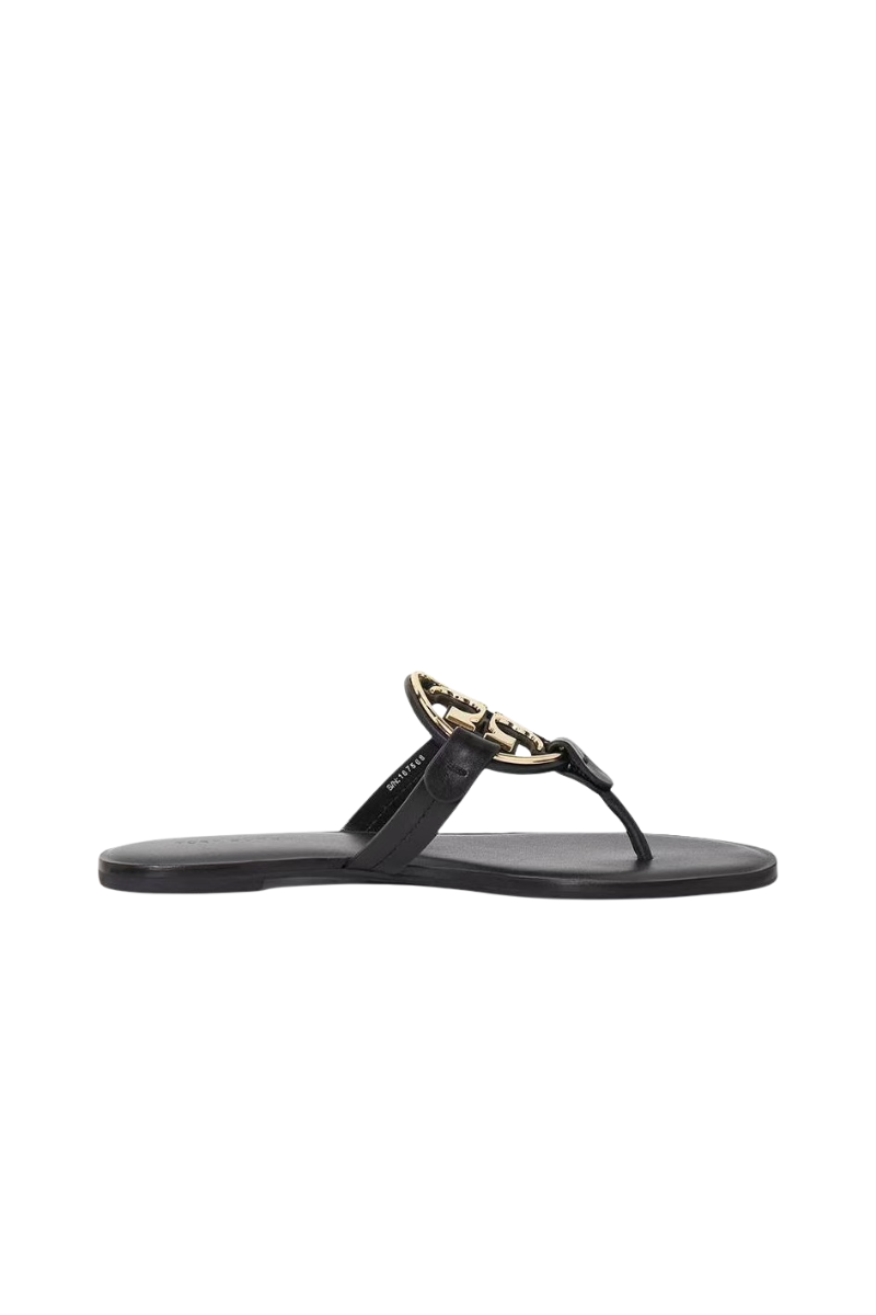 Tory Burch Metal Miller Slippers Perfect Black/Gold 167568006