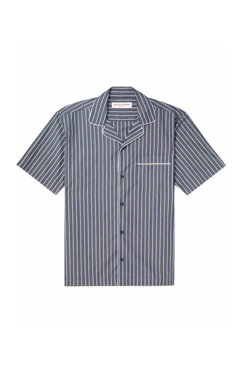 Orlebar Brown MARNE PINSTRIPE-277054-MIDNIGHT NAVY