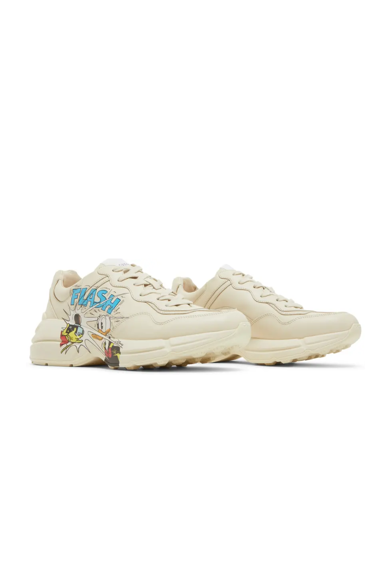 Disney x Gucci Men's Rhyton Donald Duck Sneakers