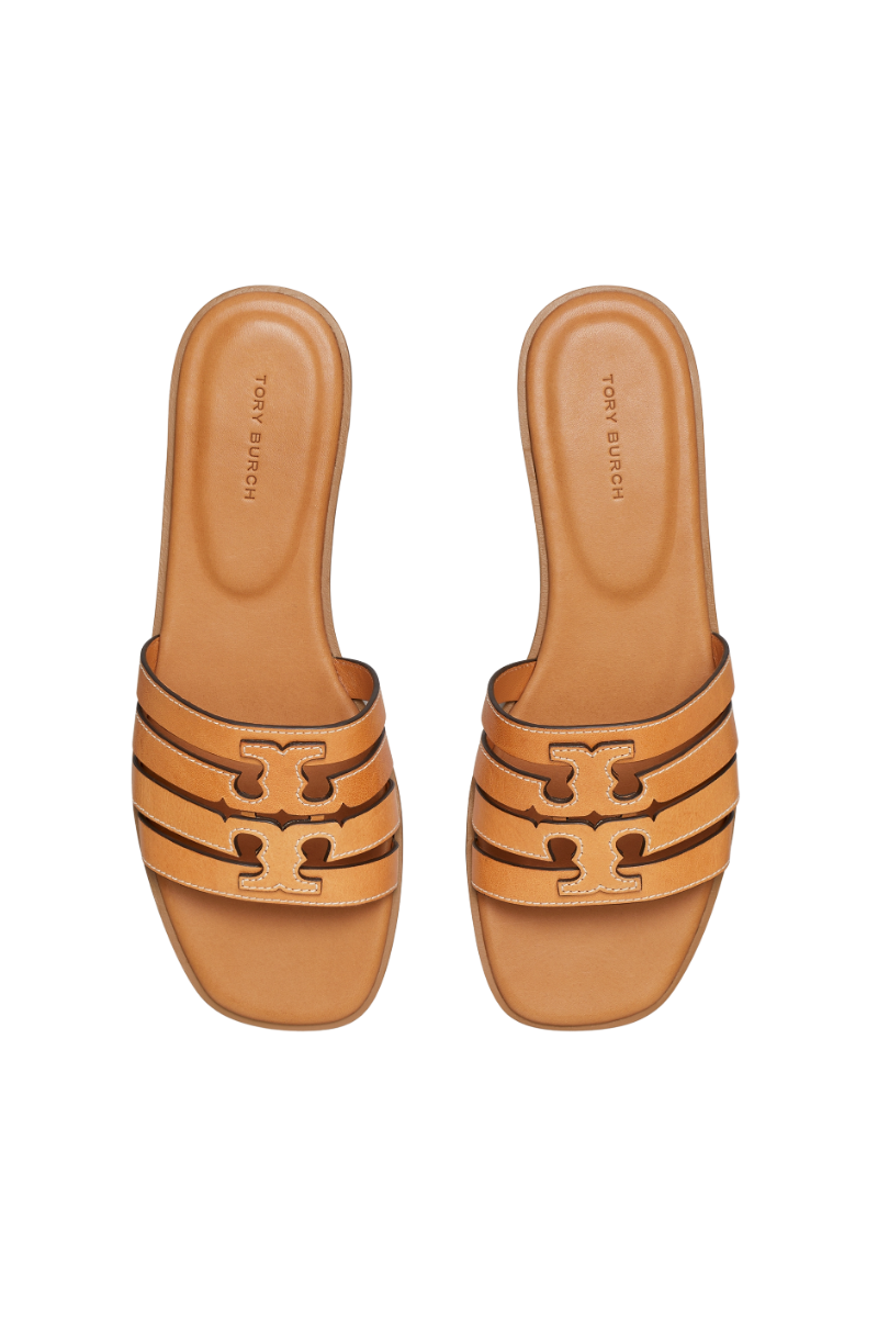 Tory Burch Ines Cage Slide Camello/Camello 159999-258