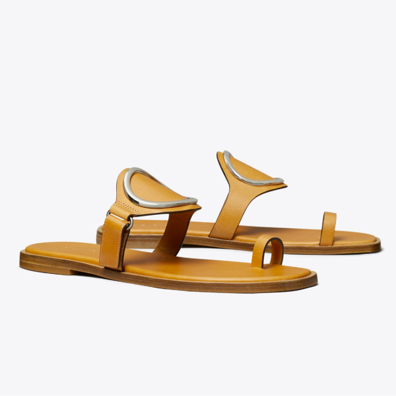 Tory Burch Toe Ring Sandals toasted souffle 160836