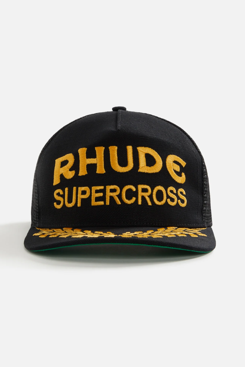 Rhude Canvas Supercross Trucker Cap