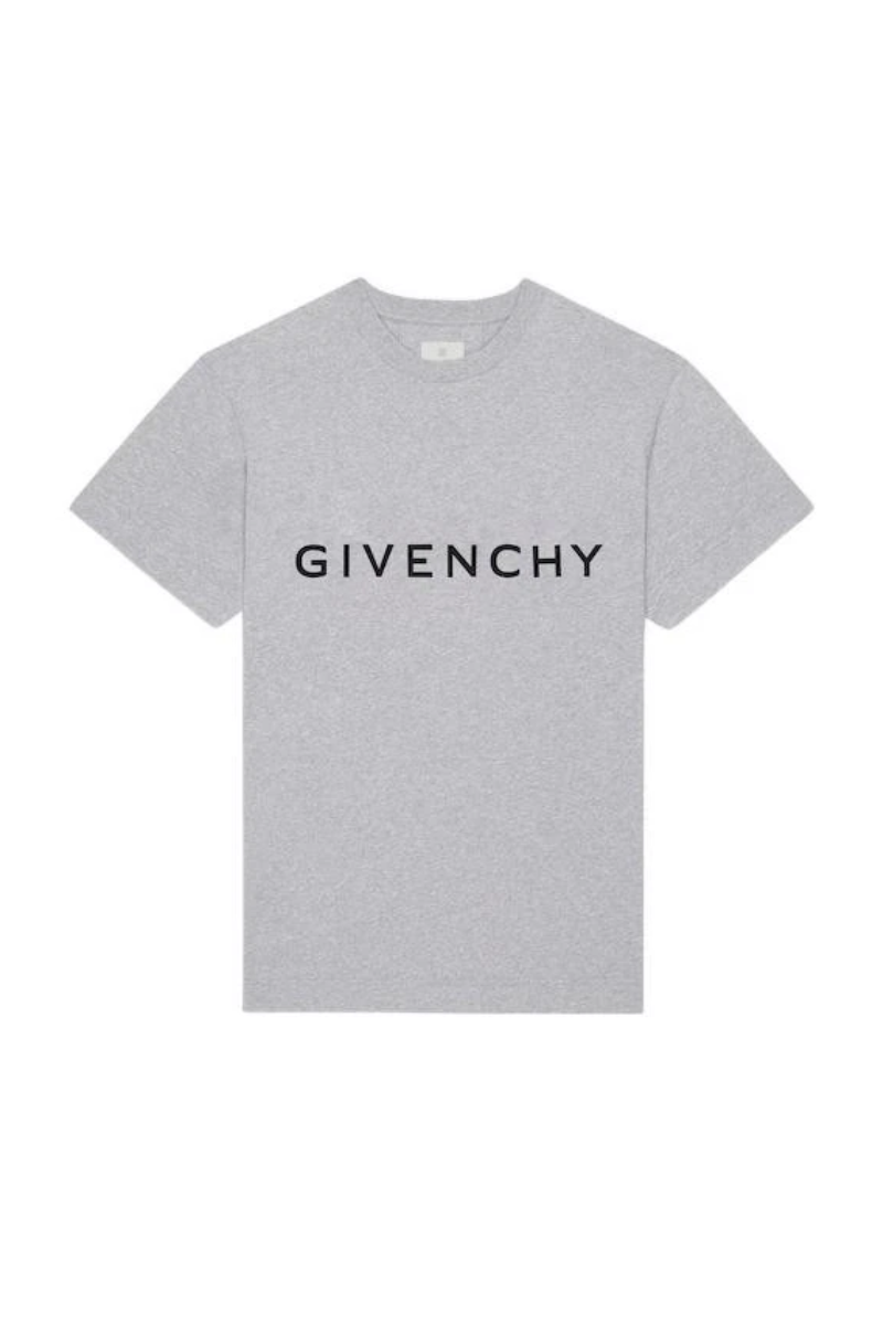 Givenchy Slim Fit T-Shirt 'Light Grey Melange'