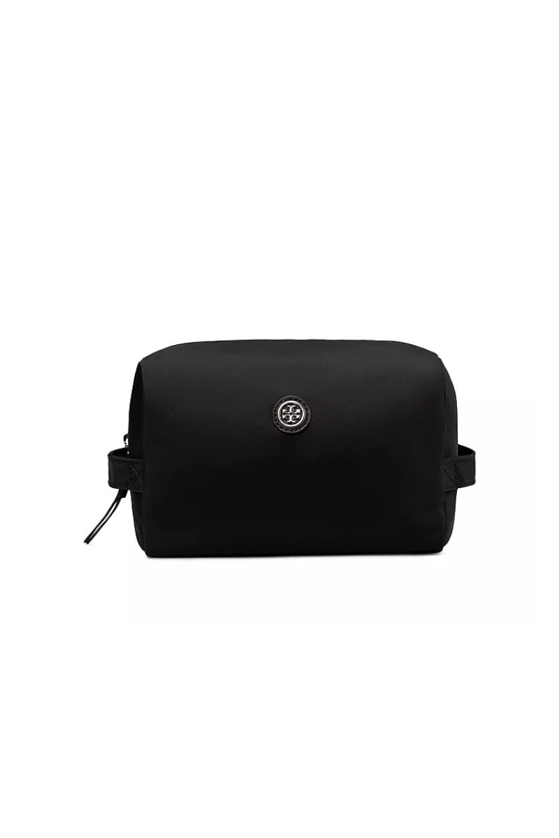 Tory Burch Virginia Large Cosmetics Case – Black