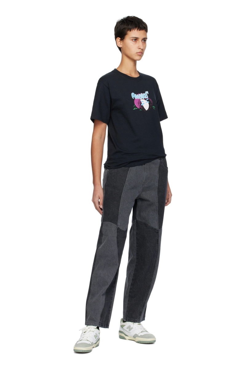 Awake NY Unisex Black Lychee T-Shirt