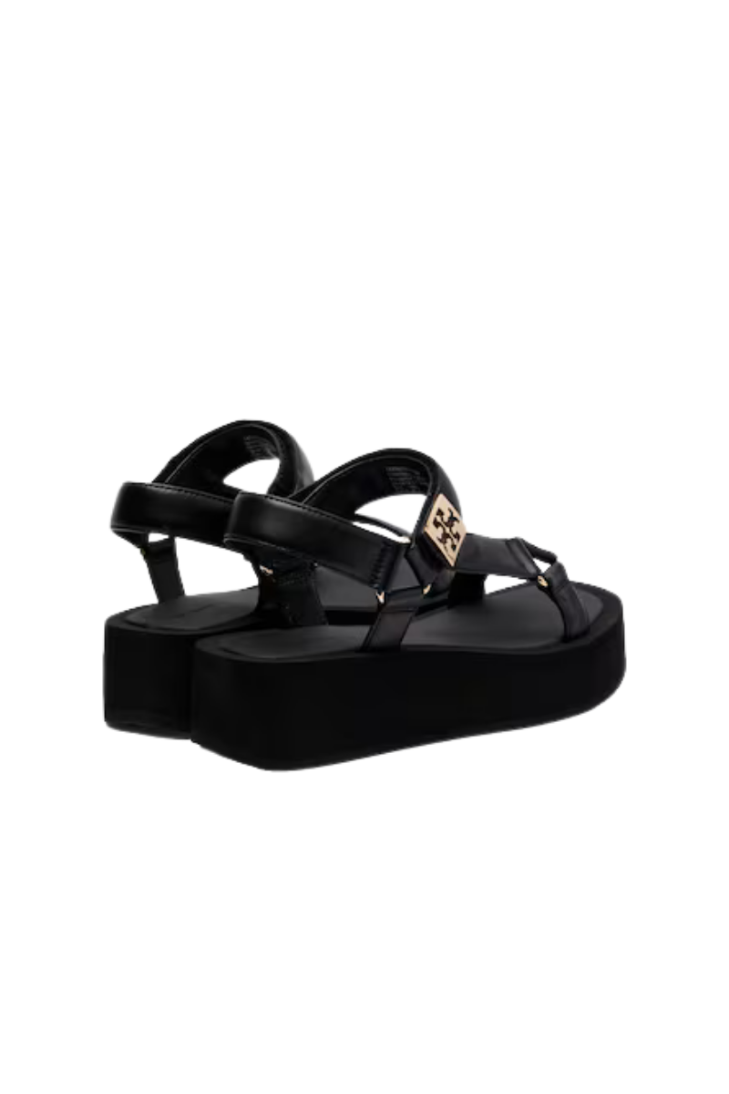 Tory Burch Mellow Platform Sandal Perfect Black / Gold / Perfect Black 166402-008