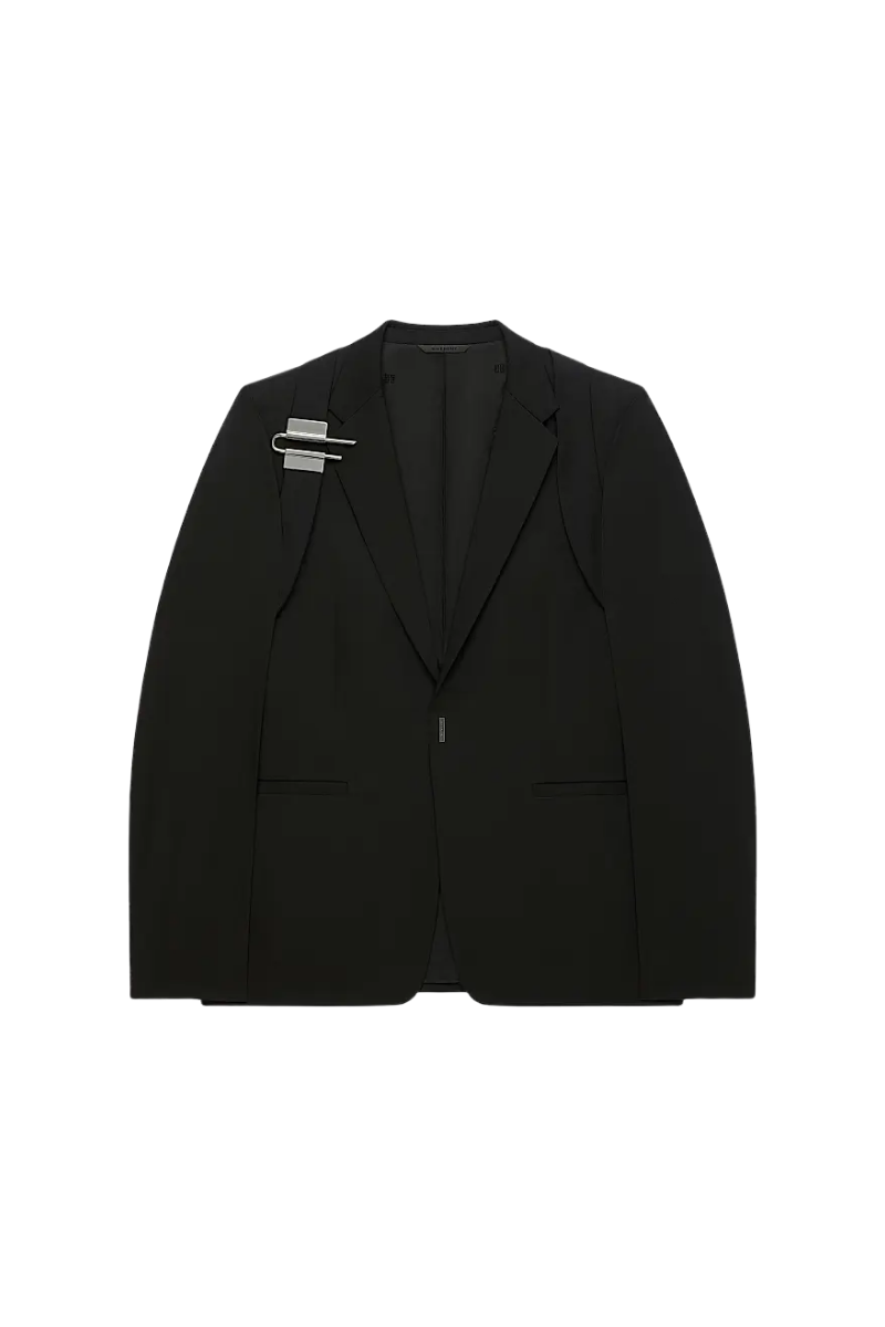Givenchy U Lock Harness Slim Fit Jacket-Black