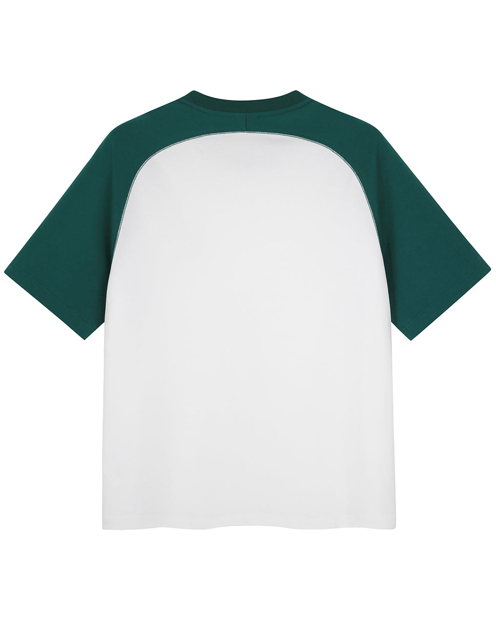 Contrast Raglan Regular Fit Tee