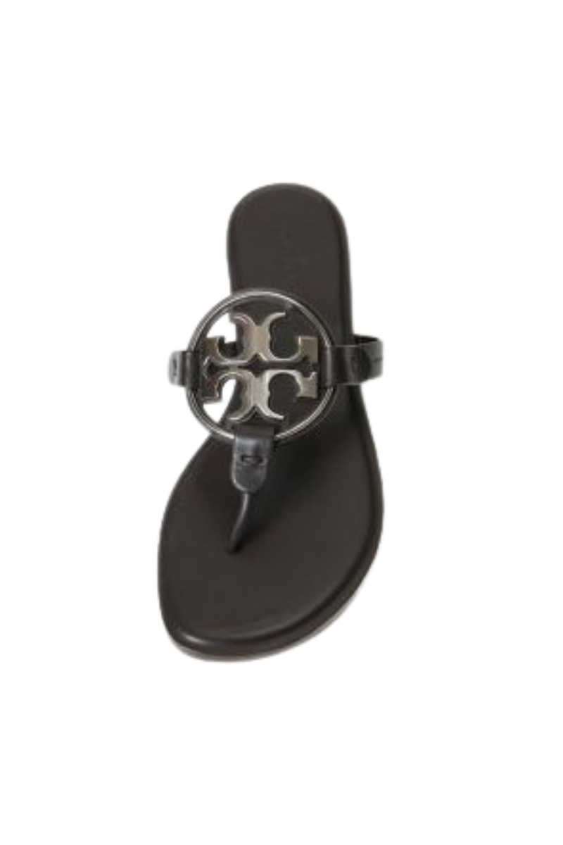 Tory Burch Metal Miller Slippers Cocoa/Silve 179249208