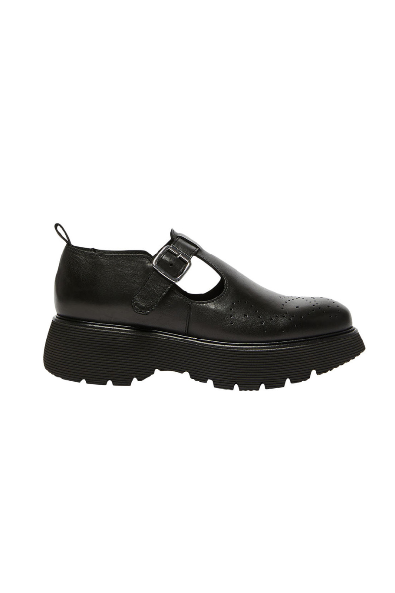 Weekend Leather Mary Jane Shoes