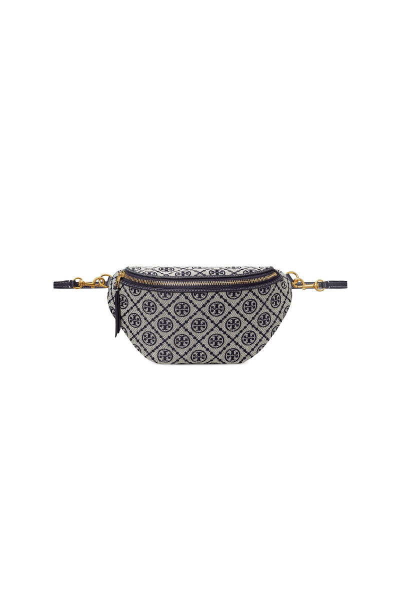 Tory Burch T Monogram Jacquard Belt Bag in Tory Navy