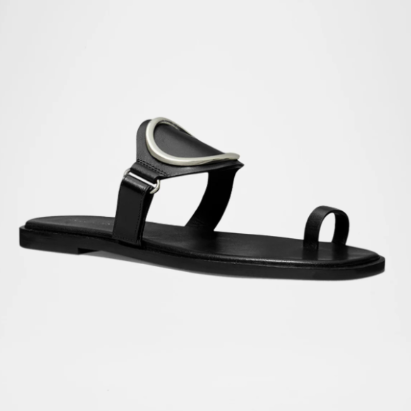 Tory Burch Toe Ring Sandals Black 165594