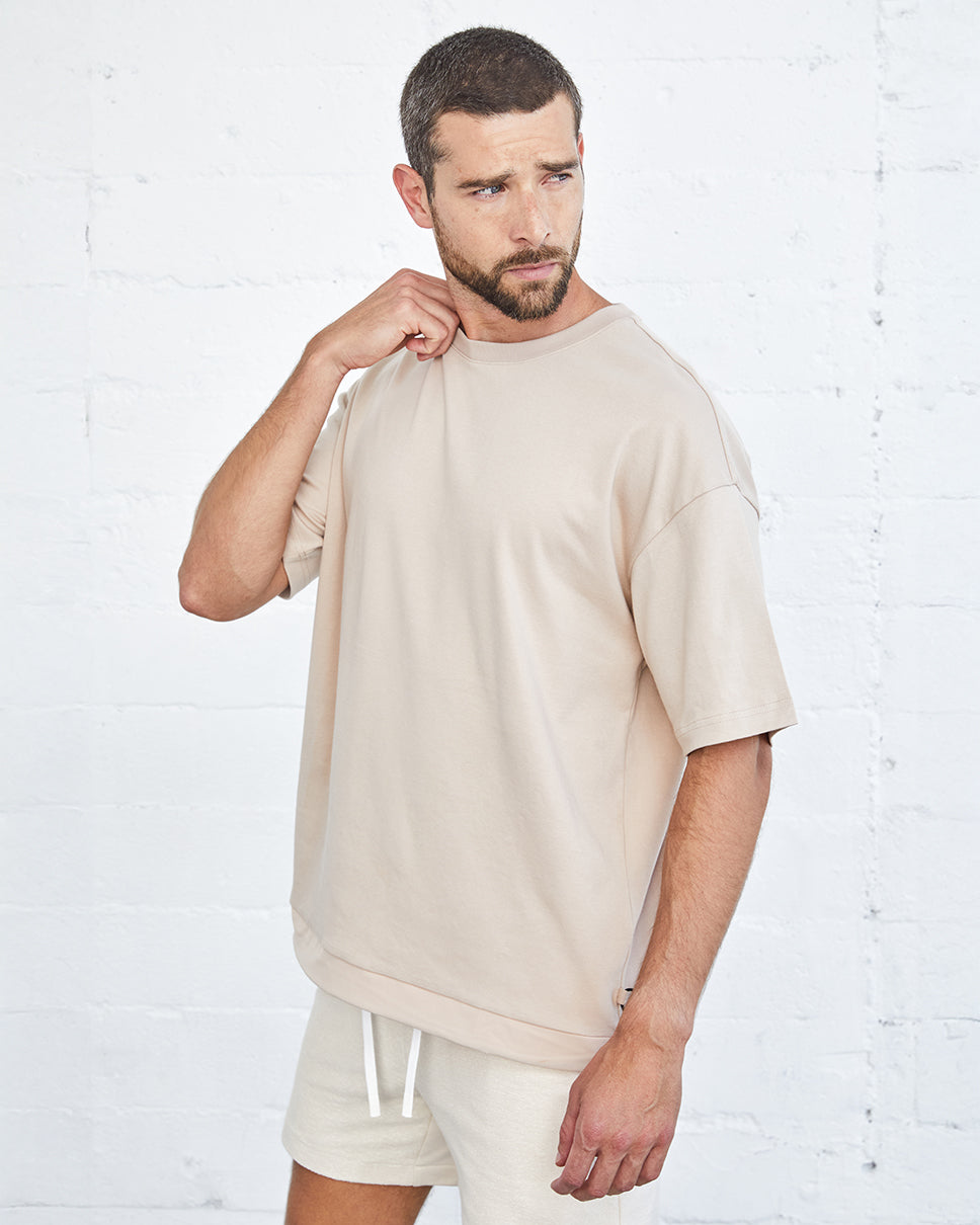Axis Mixed Media Boxy Tee