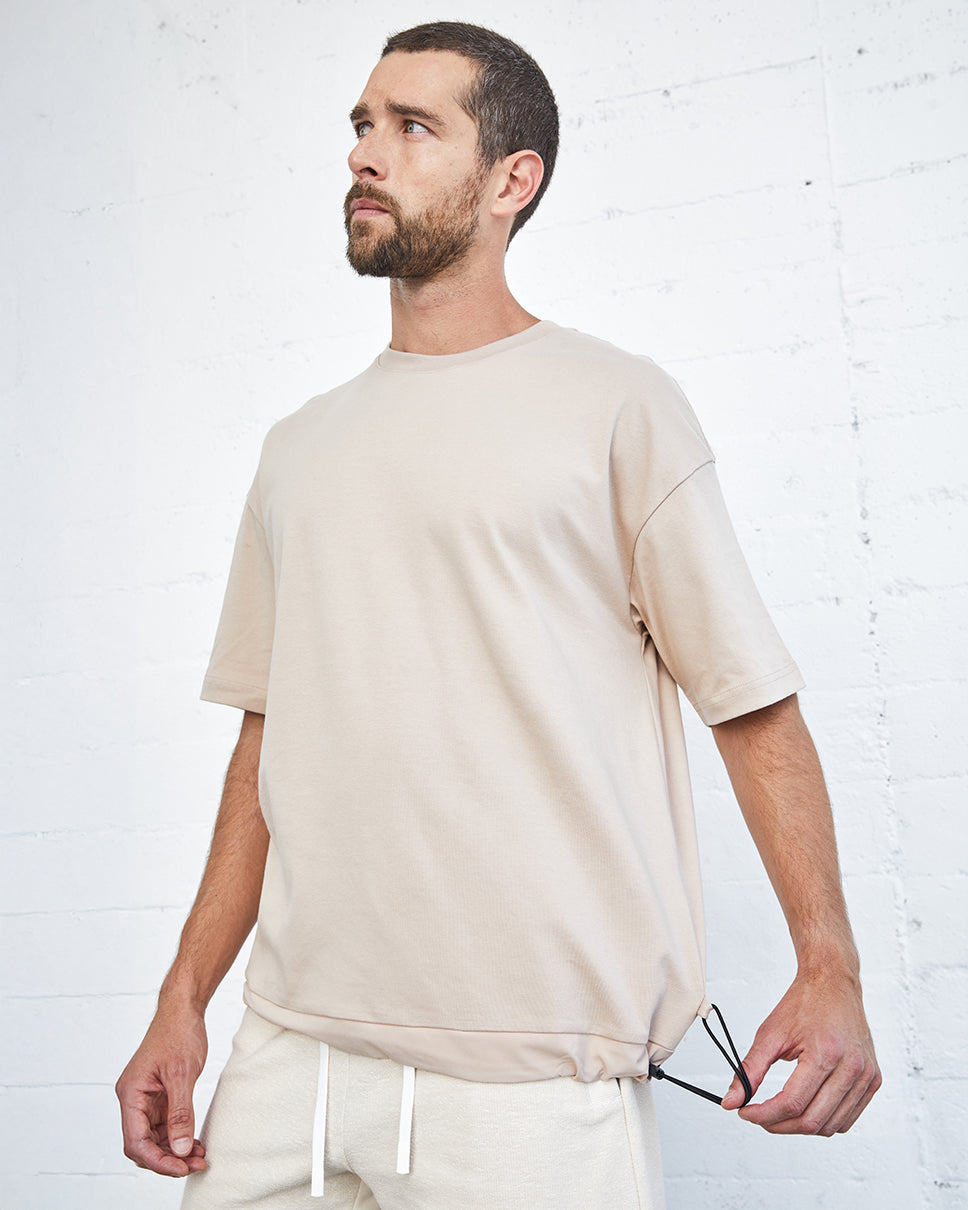 Axis Mixed Media Boxy Tee