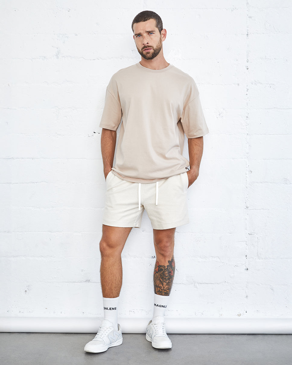 Axis Mixed Media Boxy Tee