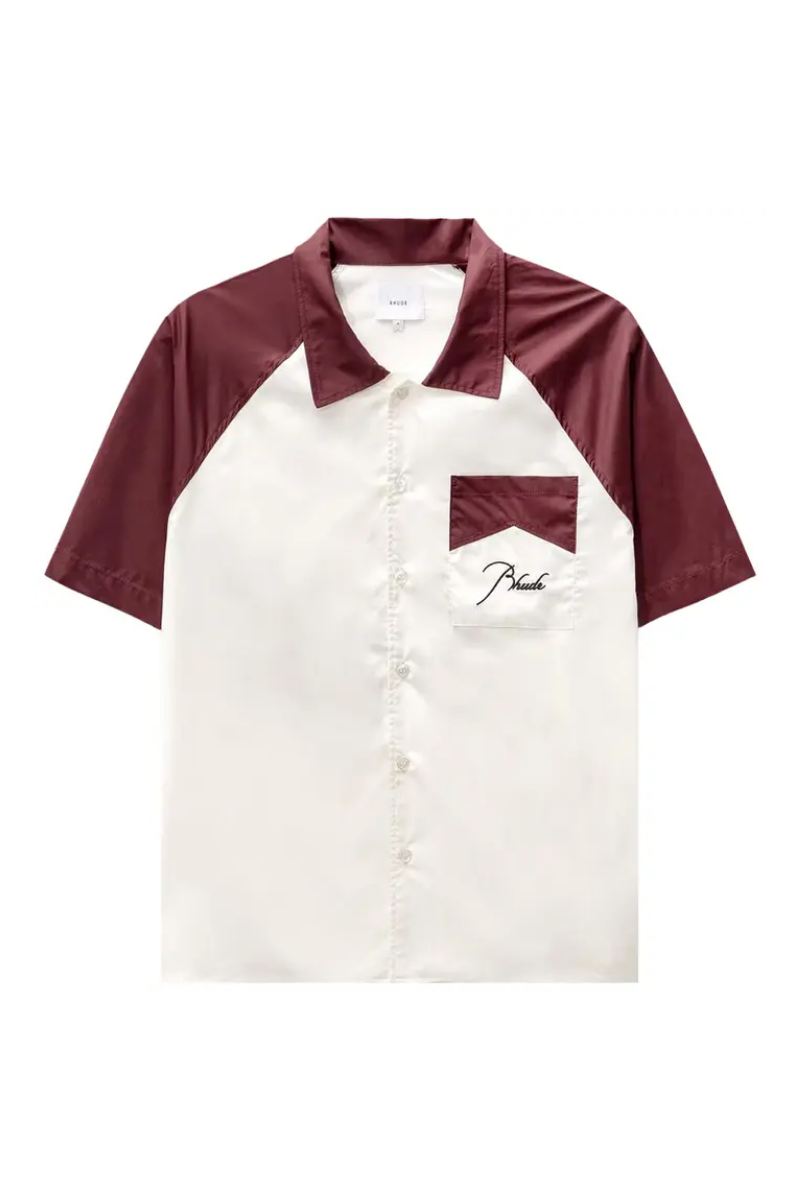 Rhude Raglan Poplin Button Up Poplin Button Up