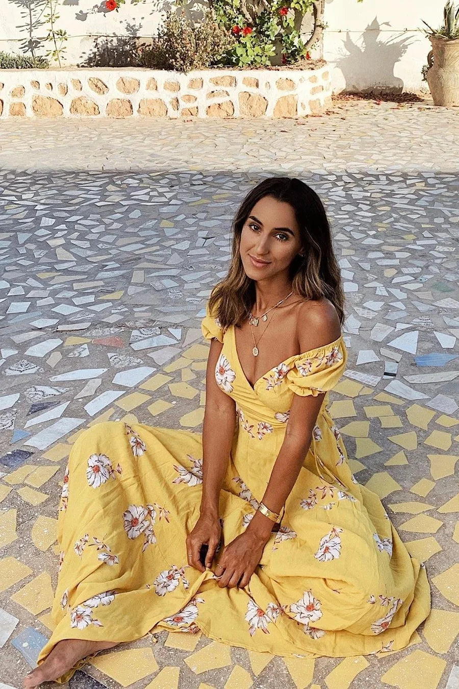 Flynn Skye Annabelle Wrap Maxi Dress